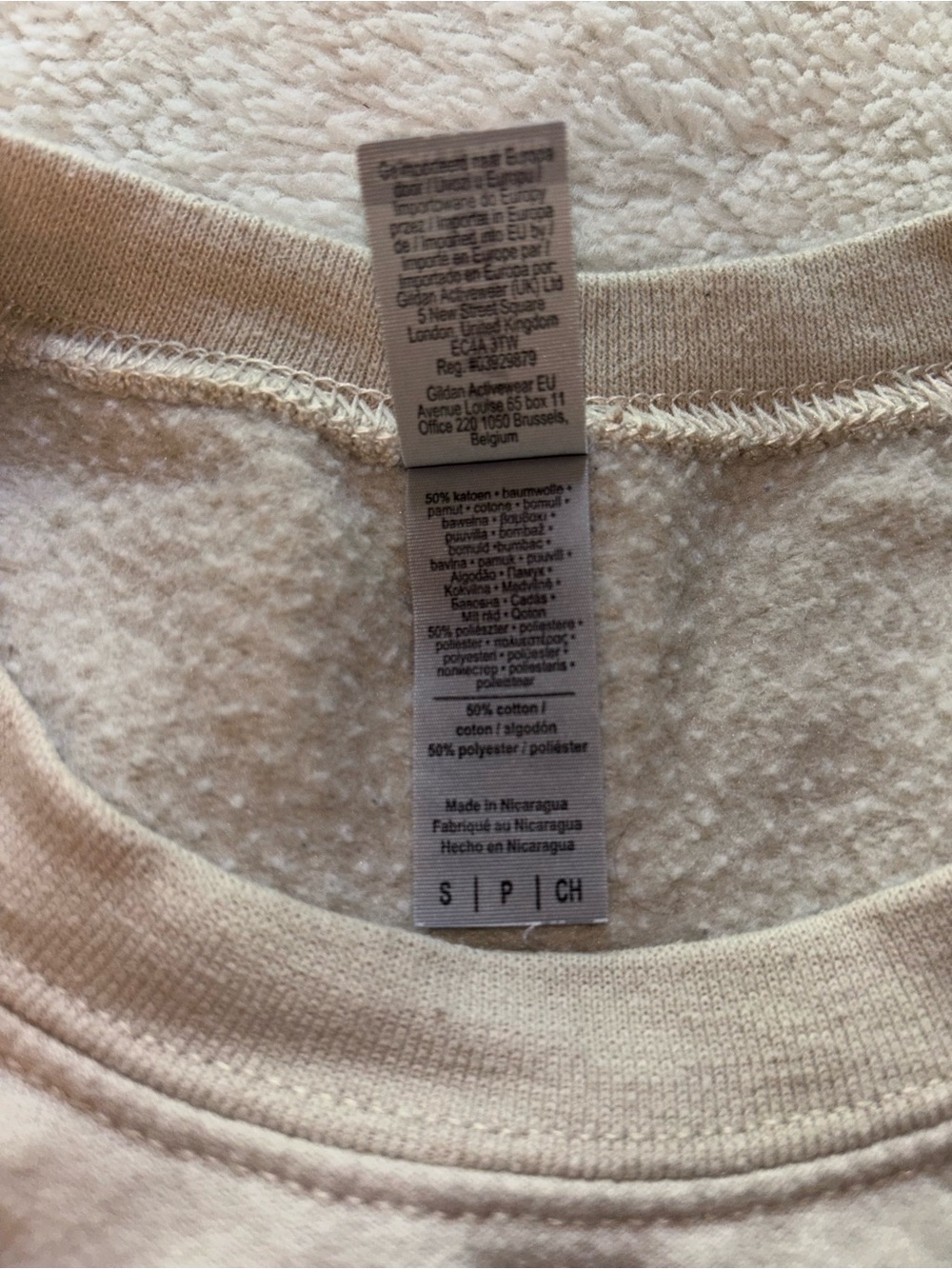 Preloved Gildan Cream Graphic MAMA Crewneck Sweater - Picture 4 of 5